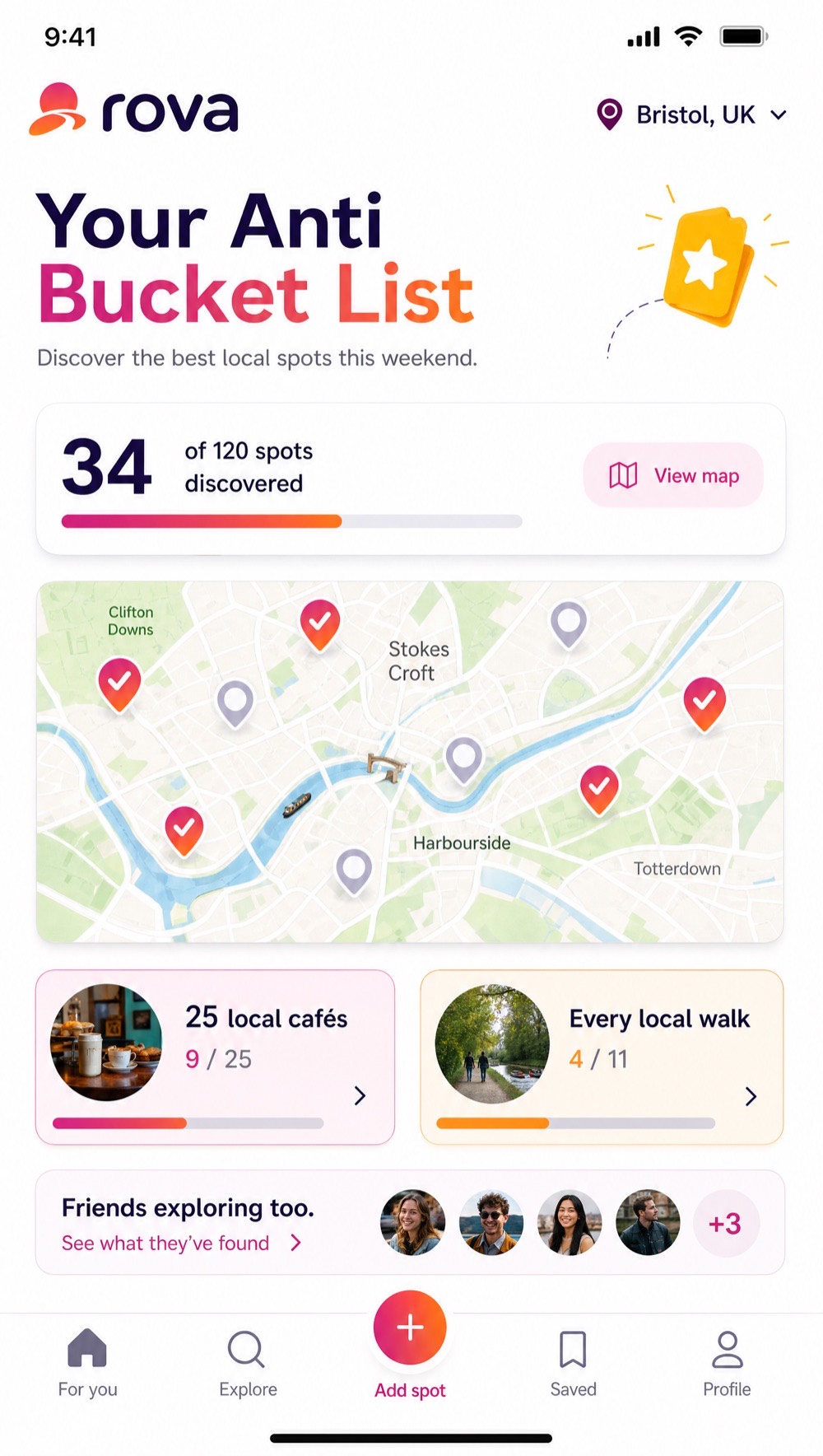 rova: personalised recommendations